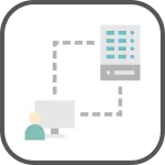 Client Server SVG Icon